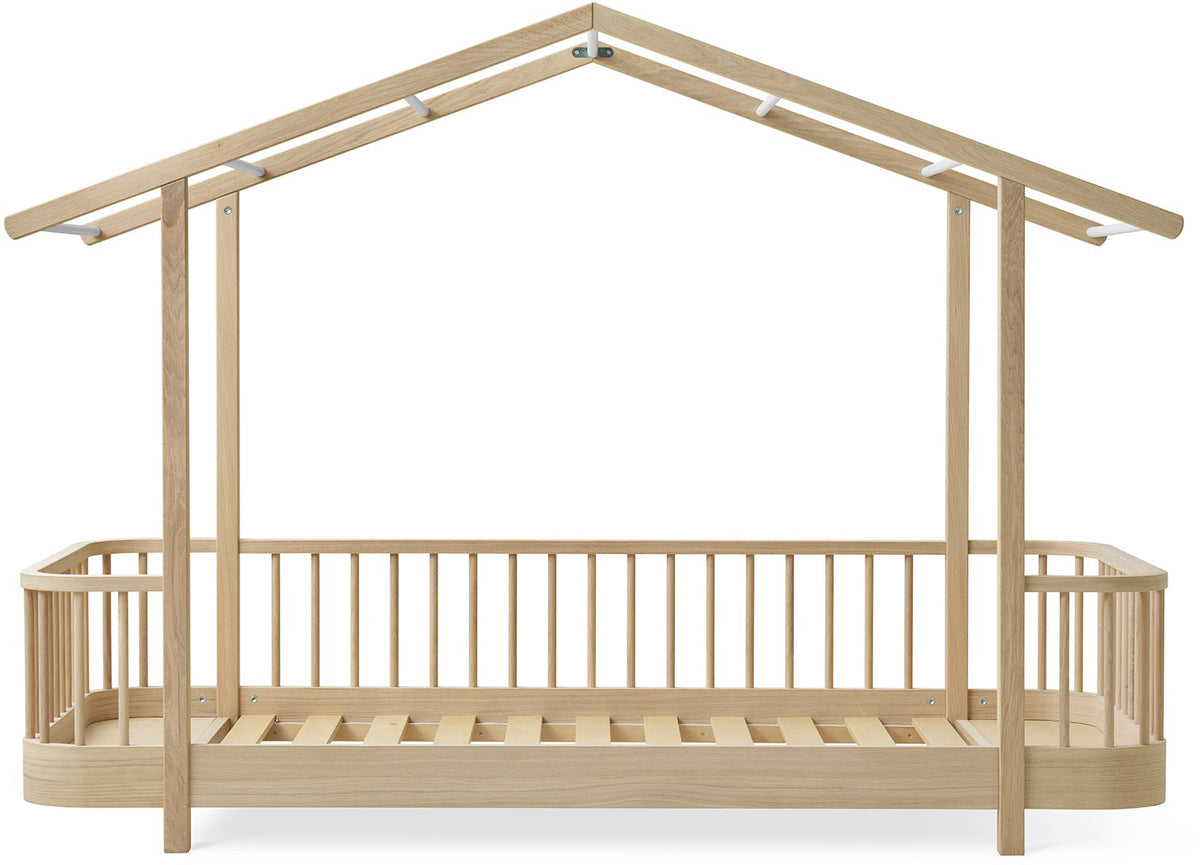 Wood Original Single House Bed Oak - Oliver Furniture