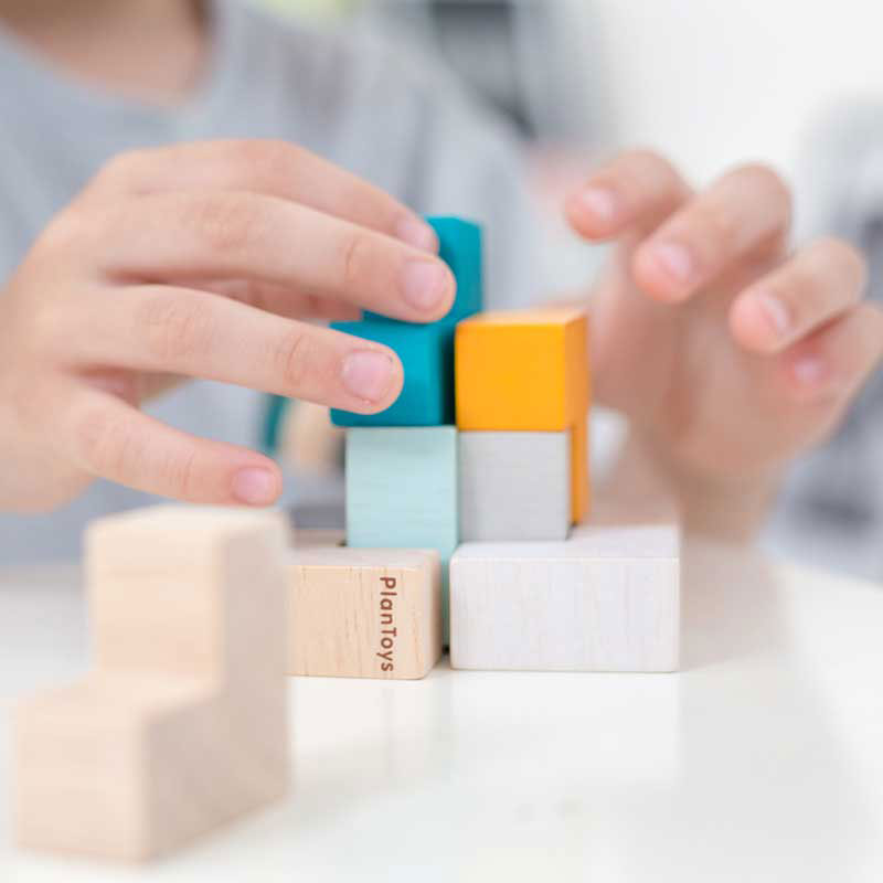 3D Puzzle Cube - Plan Toys