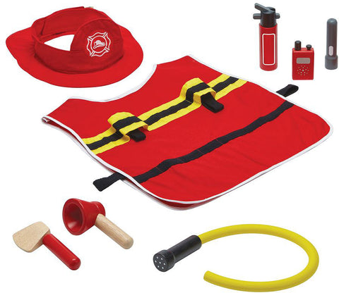 Fire Fighter Pretend Play Set - Plan Toys