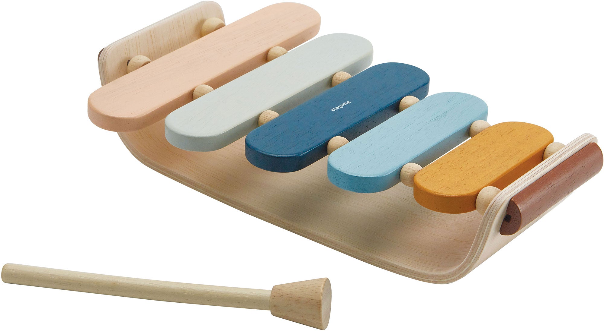 Wooden Oval Xylophone Orchard Collection - Plan Toys