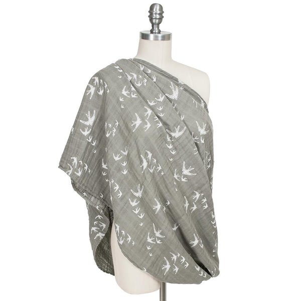 Premium Muslin Nursing Scarf- Nightingale - Bebe Au Lait