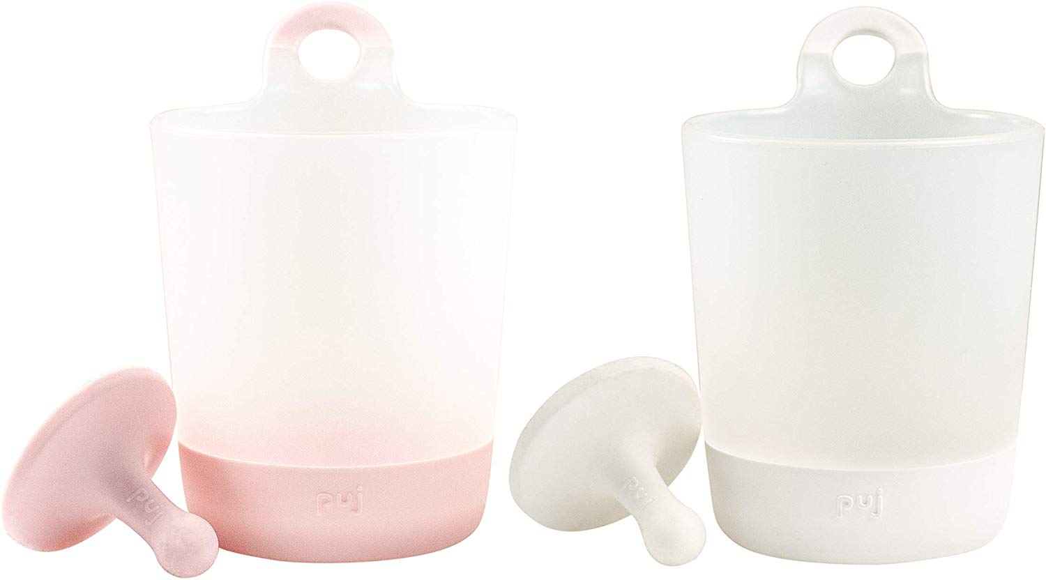 Phillup Hangable Cups - Twin Pack Blush/Marshmellow - Puj