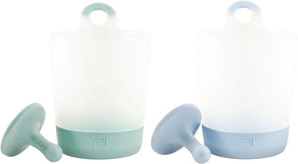 Phillup Hangable Cups - Twin Pack Sage/Periwinkle - Puj