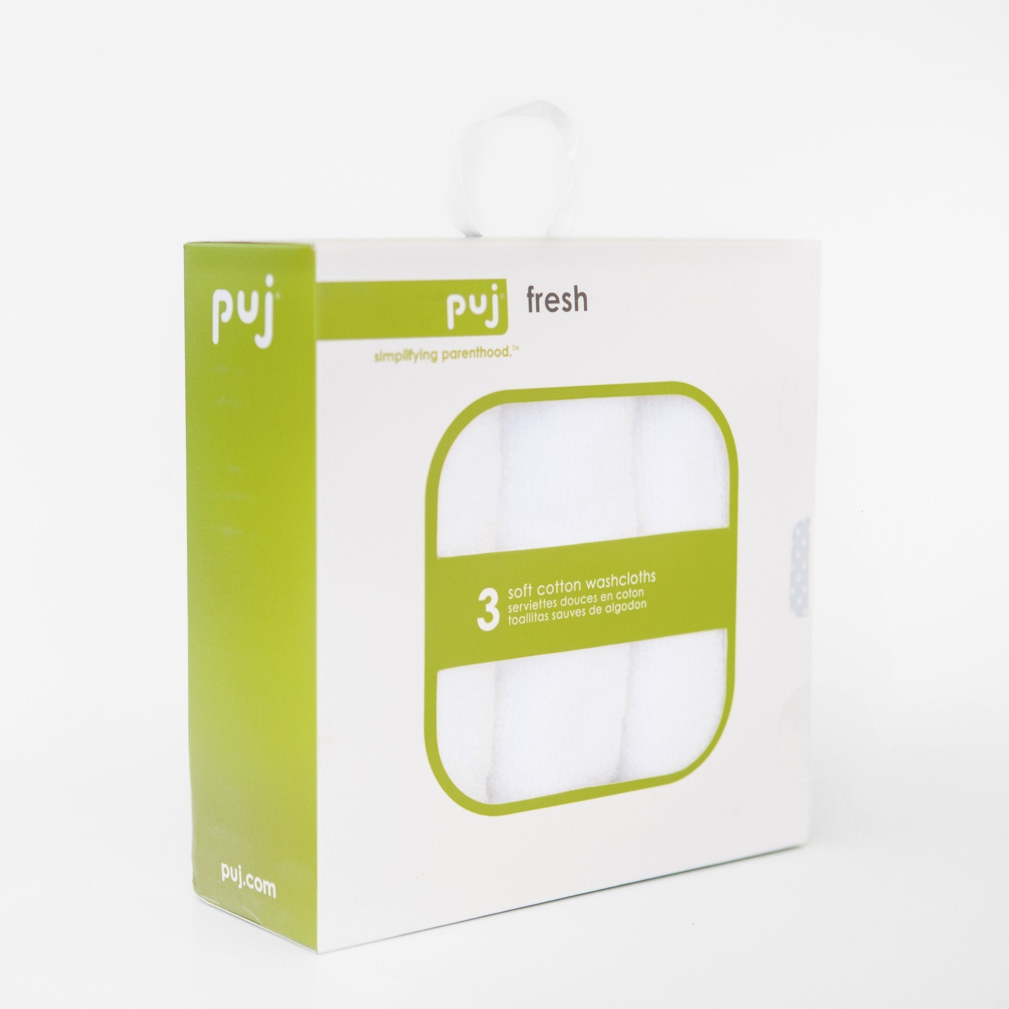 Puj Fresh Wash Cloths 3 Pack - Puj