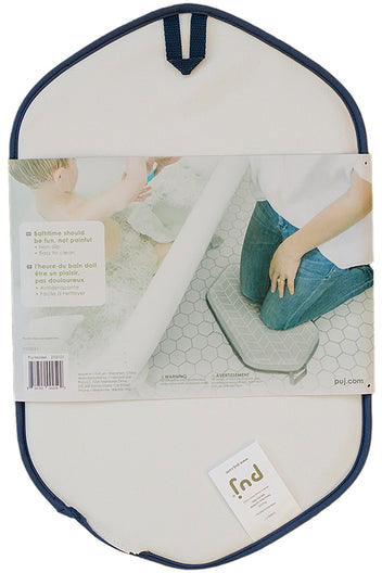 Puj Pad Bath Kneeler Navy Honeycomb - Puj