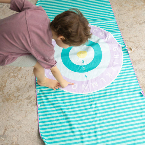 Beach Playtowel Bullseye / Name It (M) - Quut