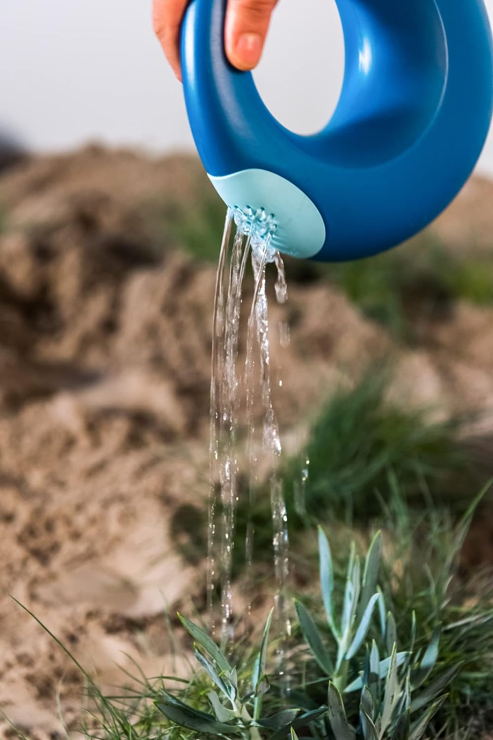 Cana Playful Watering Can Large Ocean Blue - Quut