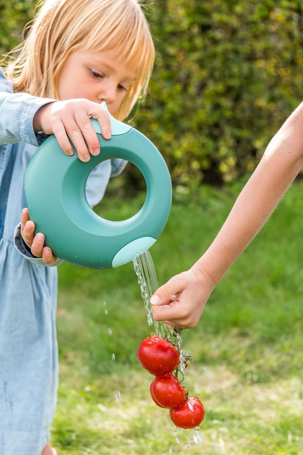 Cana Playful Watering Can Small Garden Green - Quut