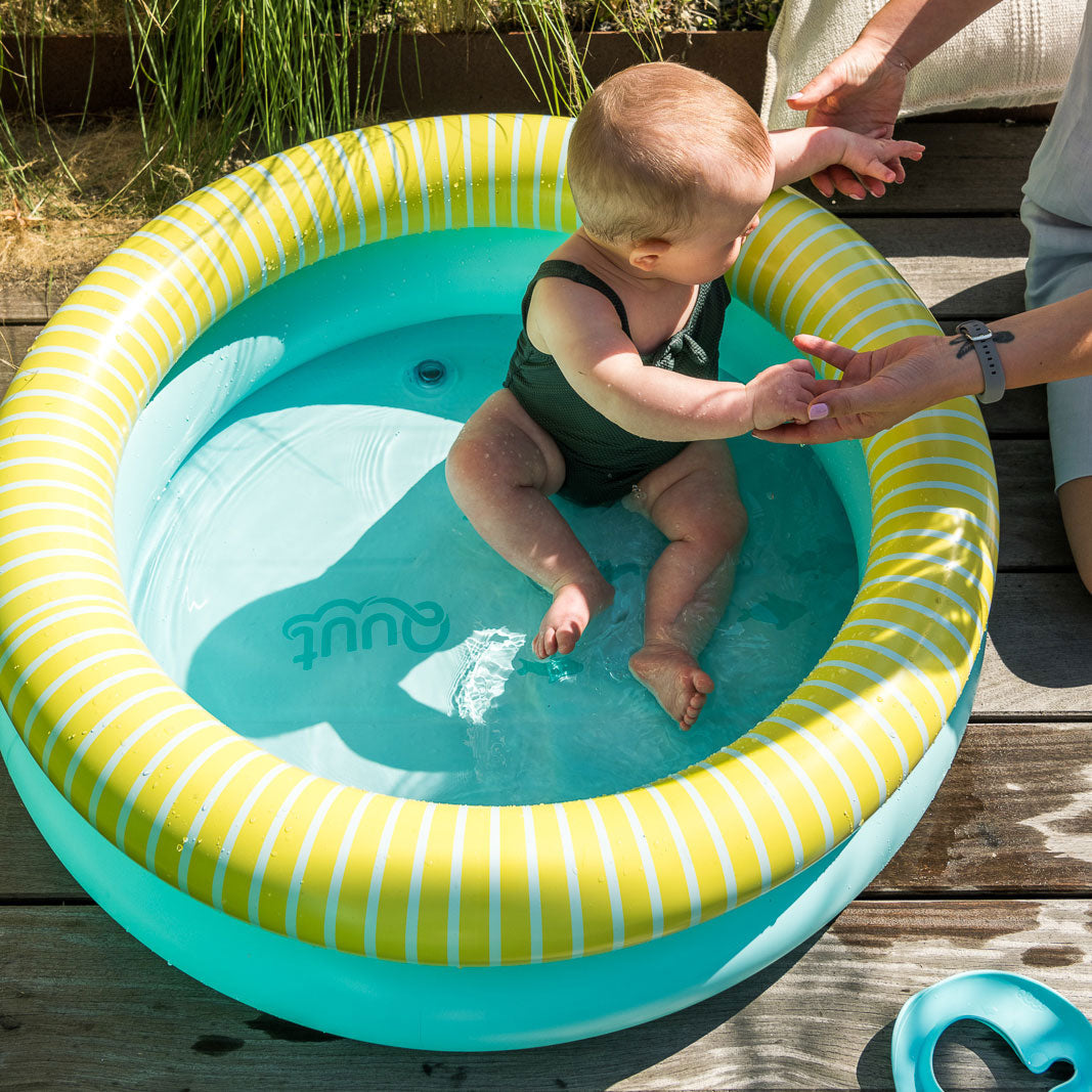 Dippy Inflatable Tropical Pool Banana Blue - Quut