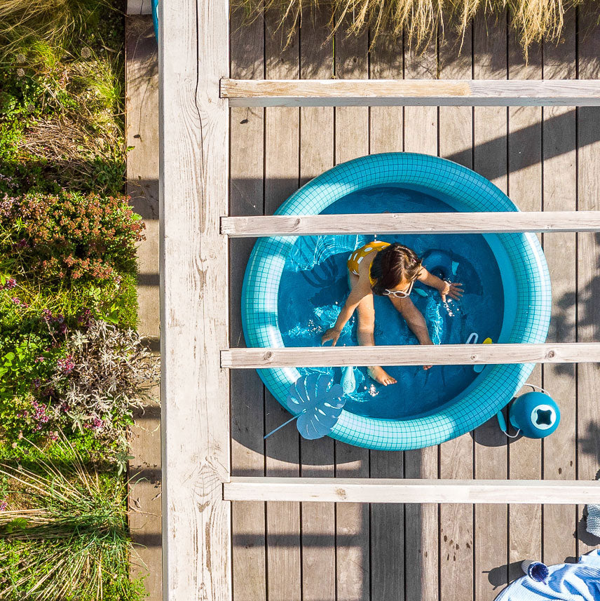 Dippy Inflatable Tropical Pool Ocean Large - Quut