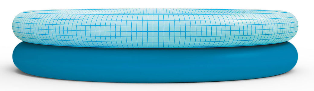 Dippy Inflatable Tropical Pool Ocean Large - Quut