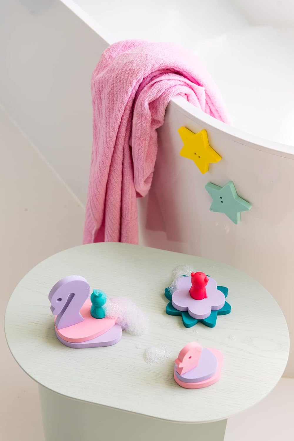 Fairy Pond Bath Toy Puzzle Friends - Quut