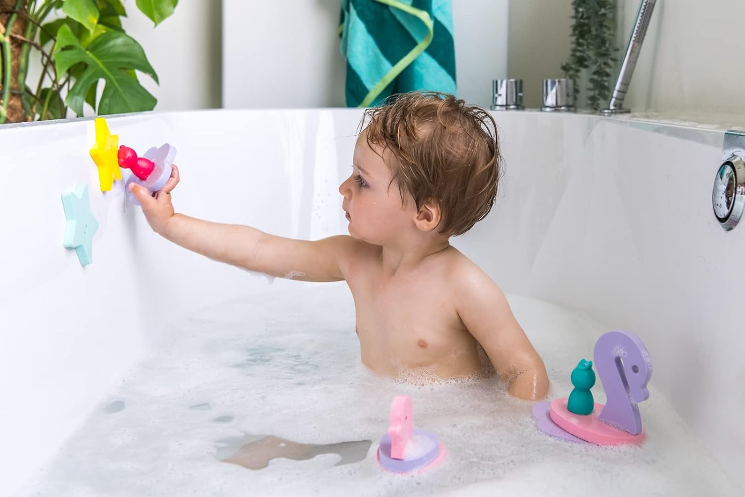 Fairy Pond Bath Toy Puzzle Friends - Quut