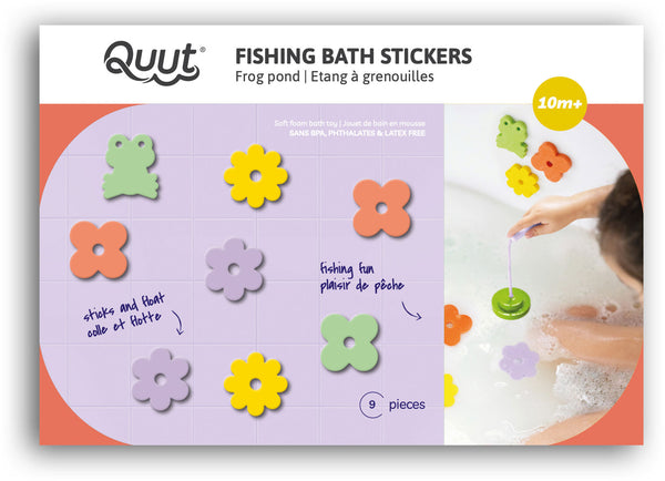 Fishing Set Bath Toy Frog Pond - Quut