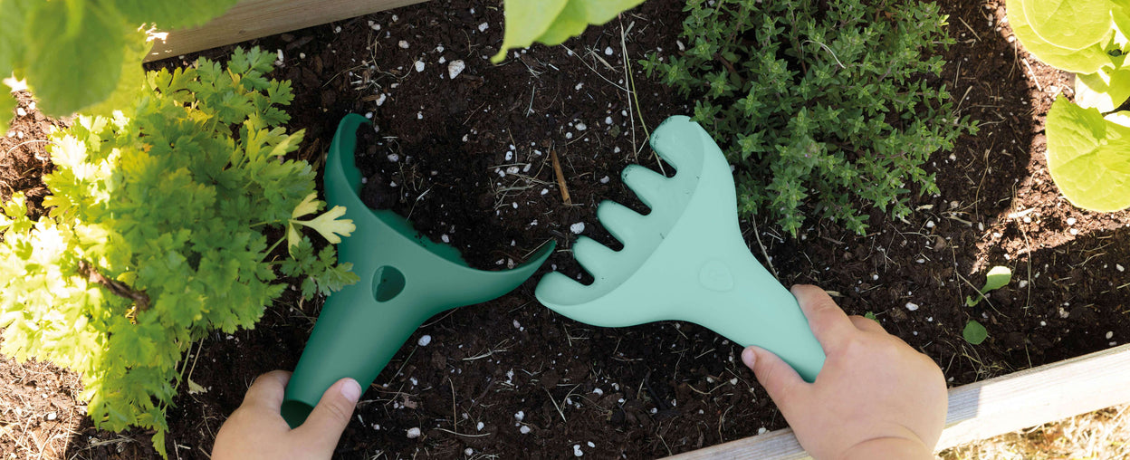 Little Gardening Set Garden Green - Quut
