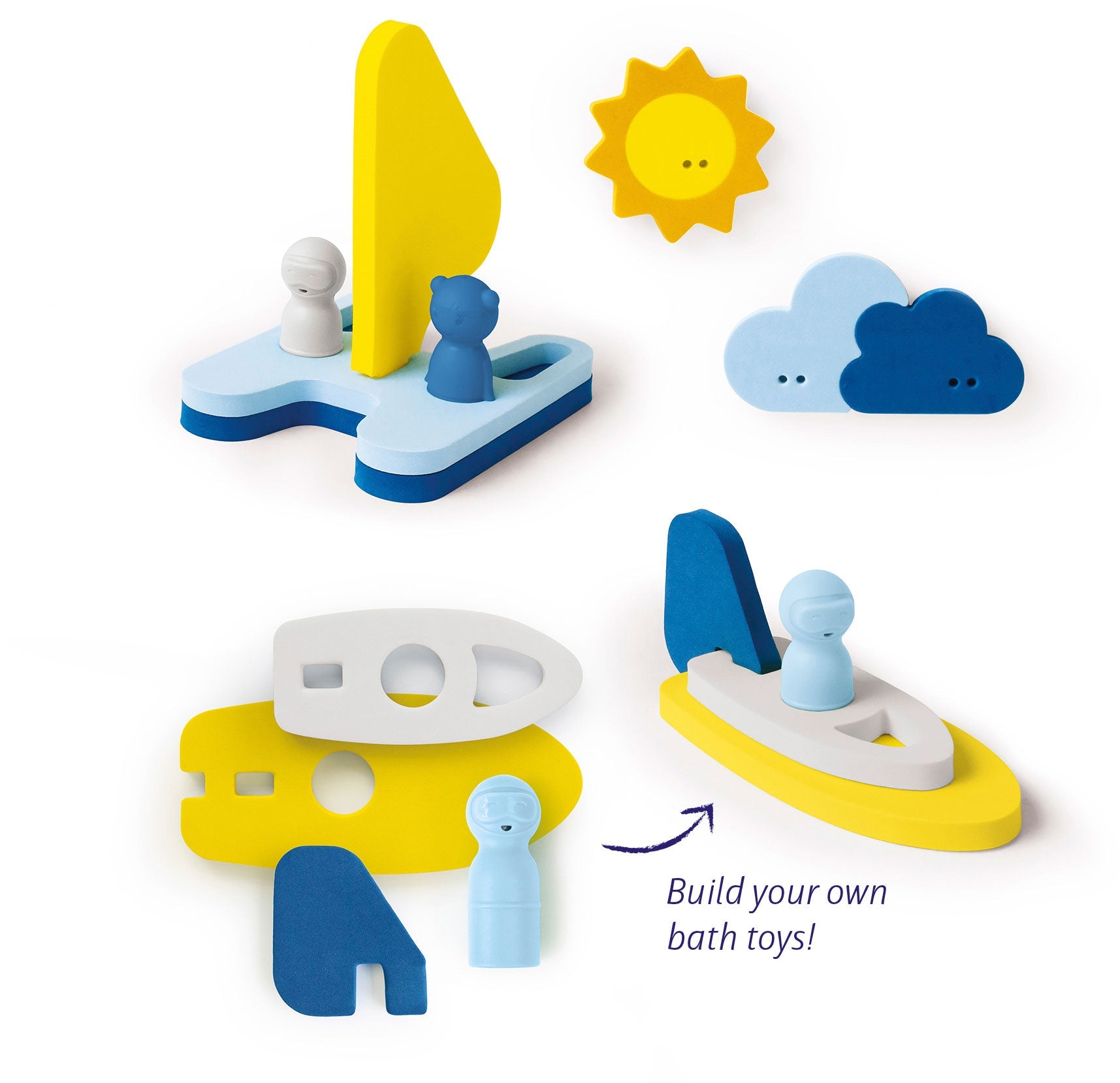 Quutopia Bath Puzzle Sail Away - Quut