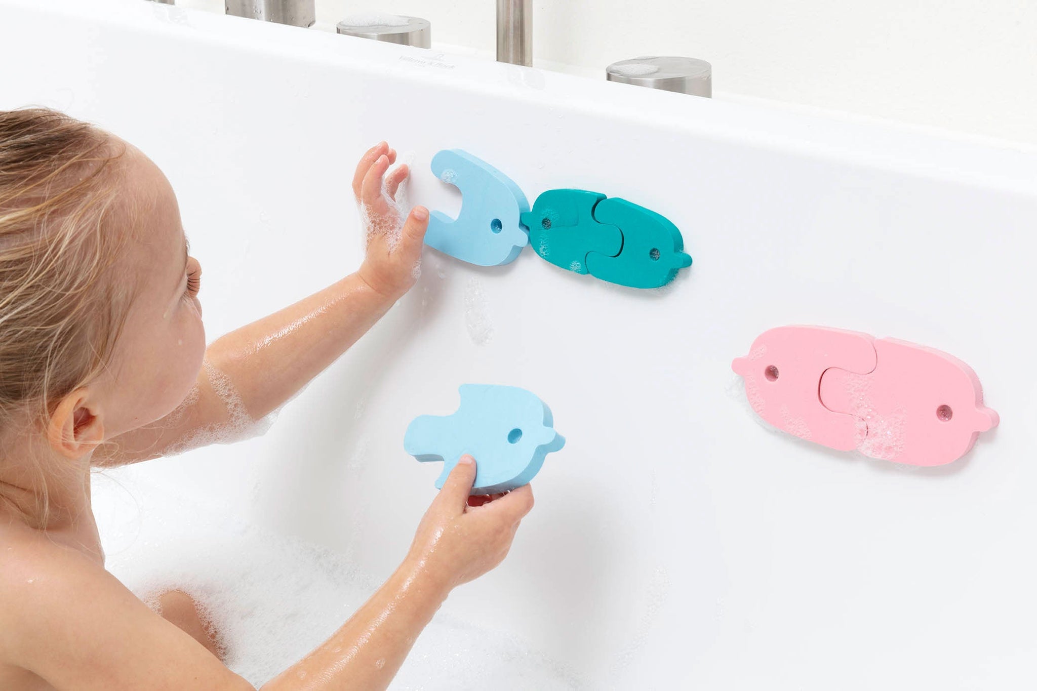 Quutopia Whale Bath Puzzle - Quut