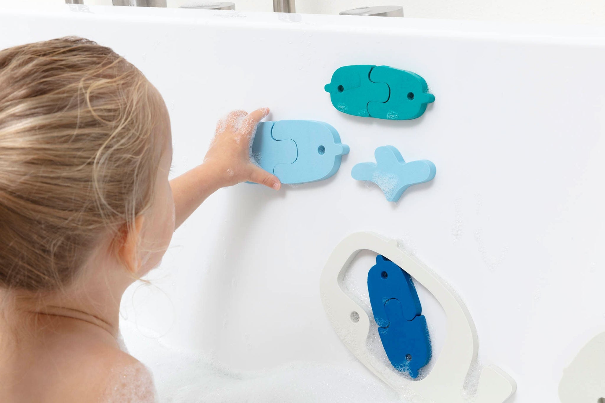 Quutopia Whale Bath Puzzle - Quut