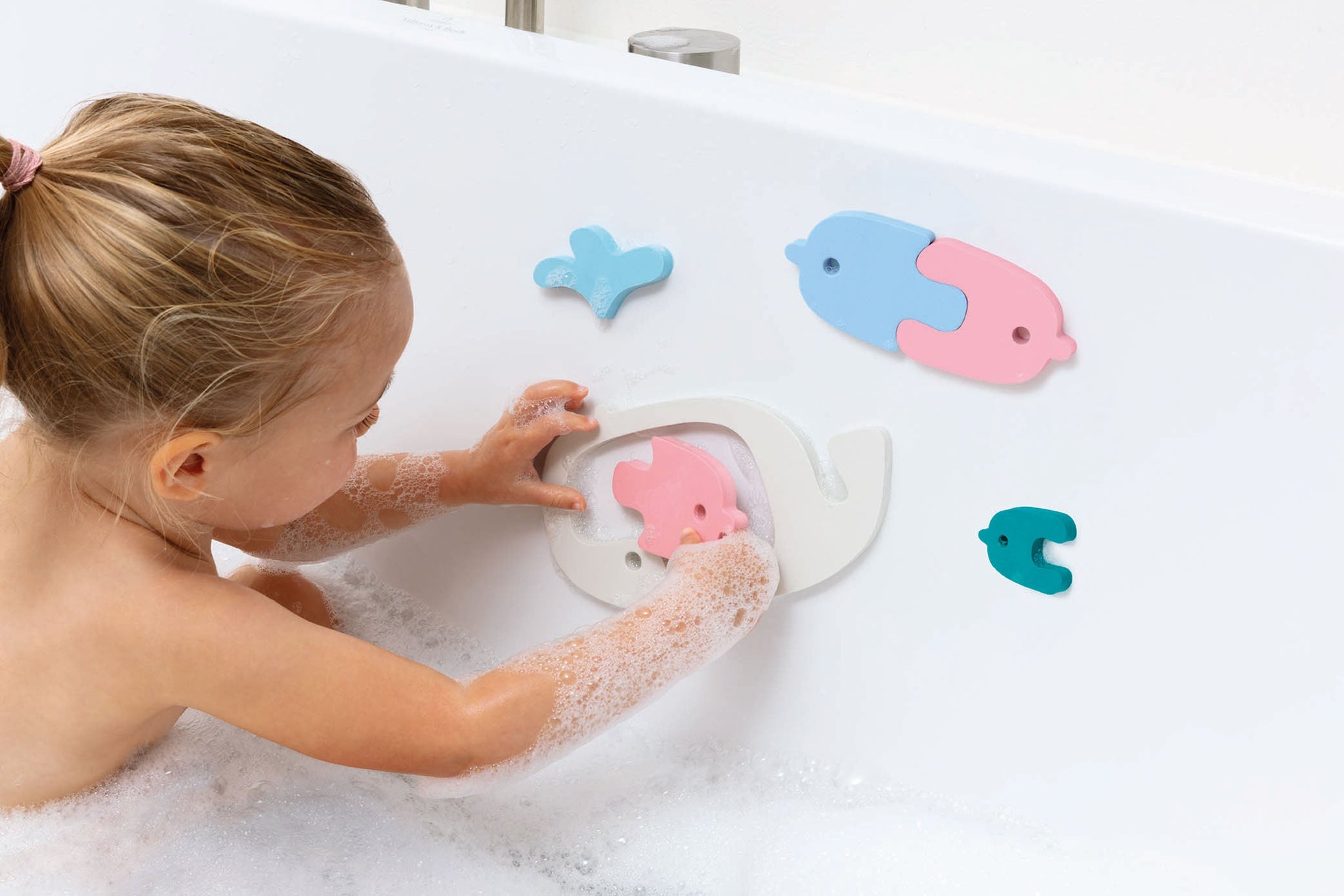 Quutopia Whale Bath Puzzle - Quut