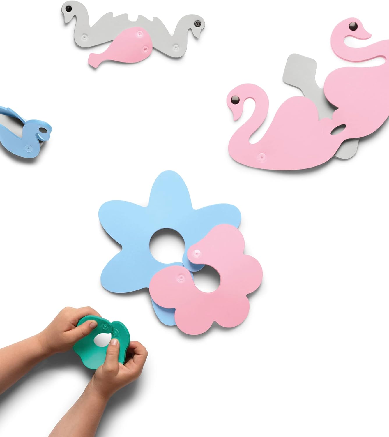 Swan Lake Bath Toy Puzzle Friends - Quut