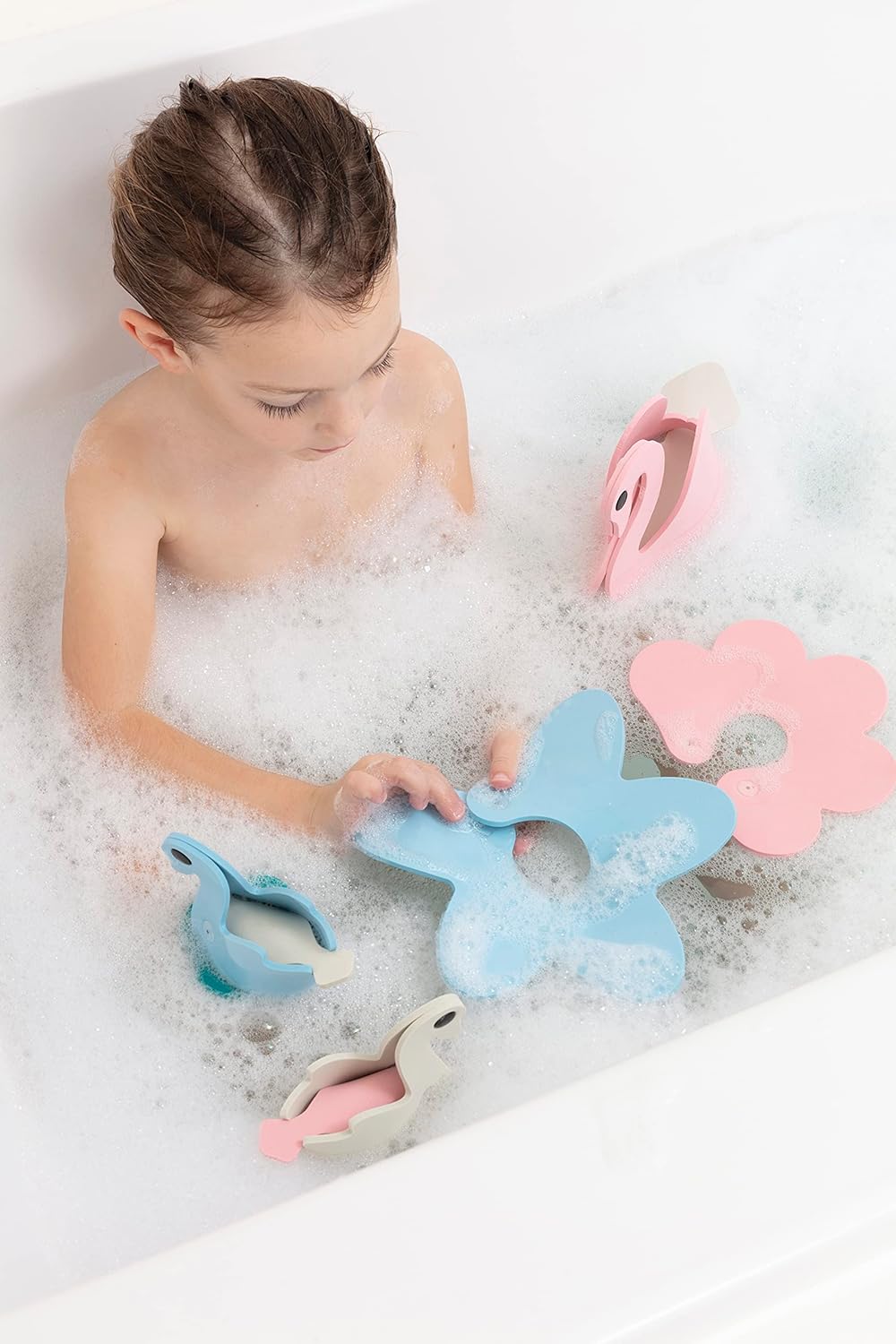 Swan Lake Bath Toy Puzzle Friends - Quut