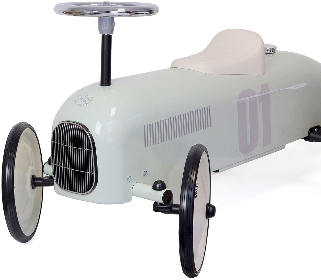 Metal Vintage Ride on Car Sage Green - Vilac
