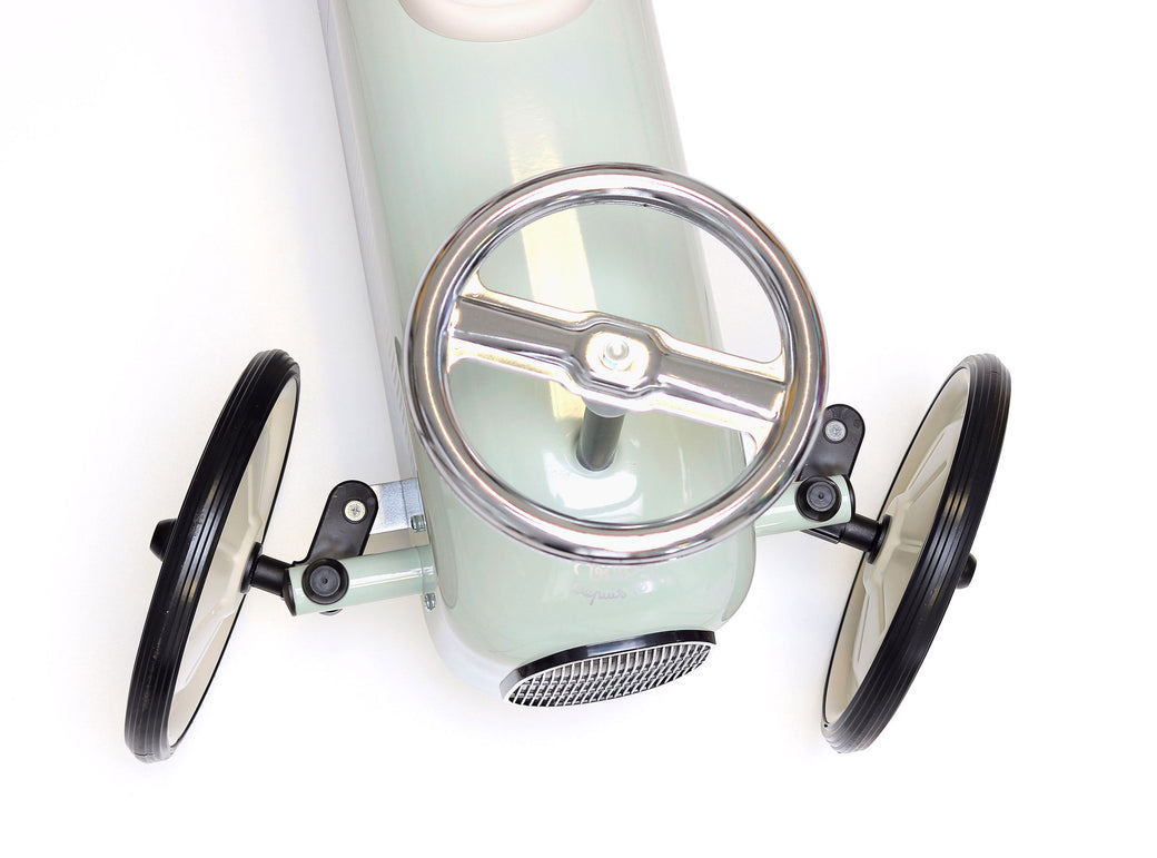 Metal Vintage Ride on Car Sage Green - Vilac
