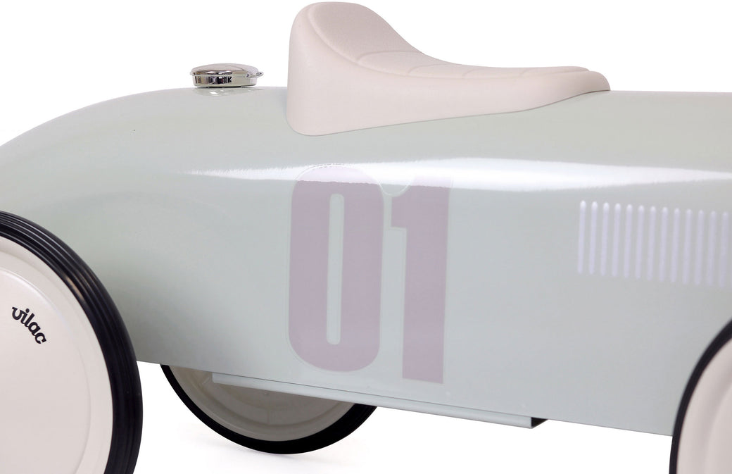 Metal Vintage Ride on Car Sage Green - Vilac