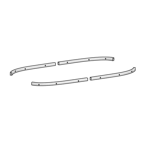 Leander Classic Baby Cot Mounting Rails 4 pcs (#4) Baby & Toddler