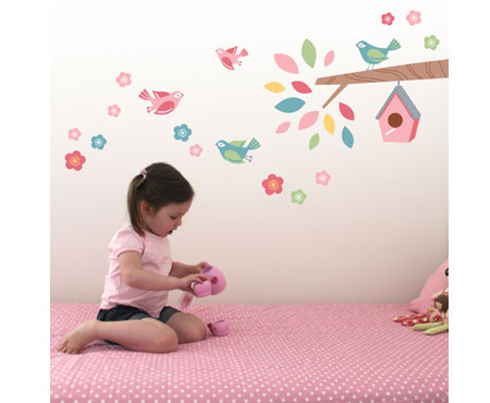 The Bird House Wall Stickers - Speckled House