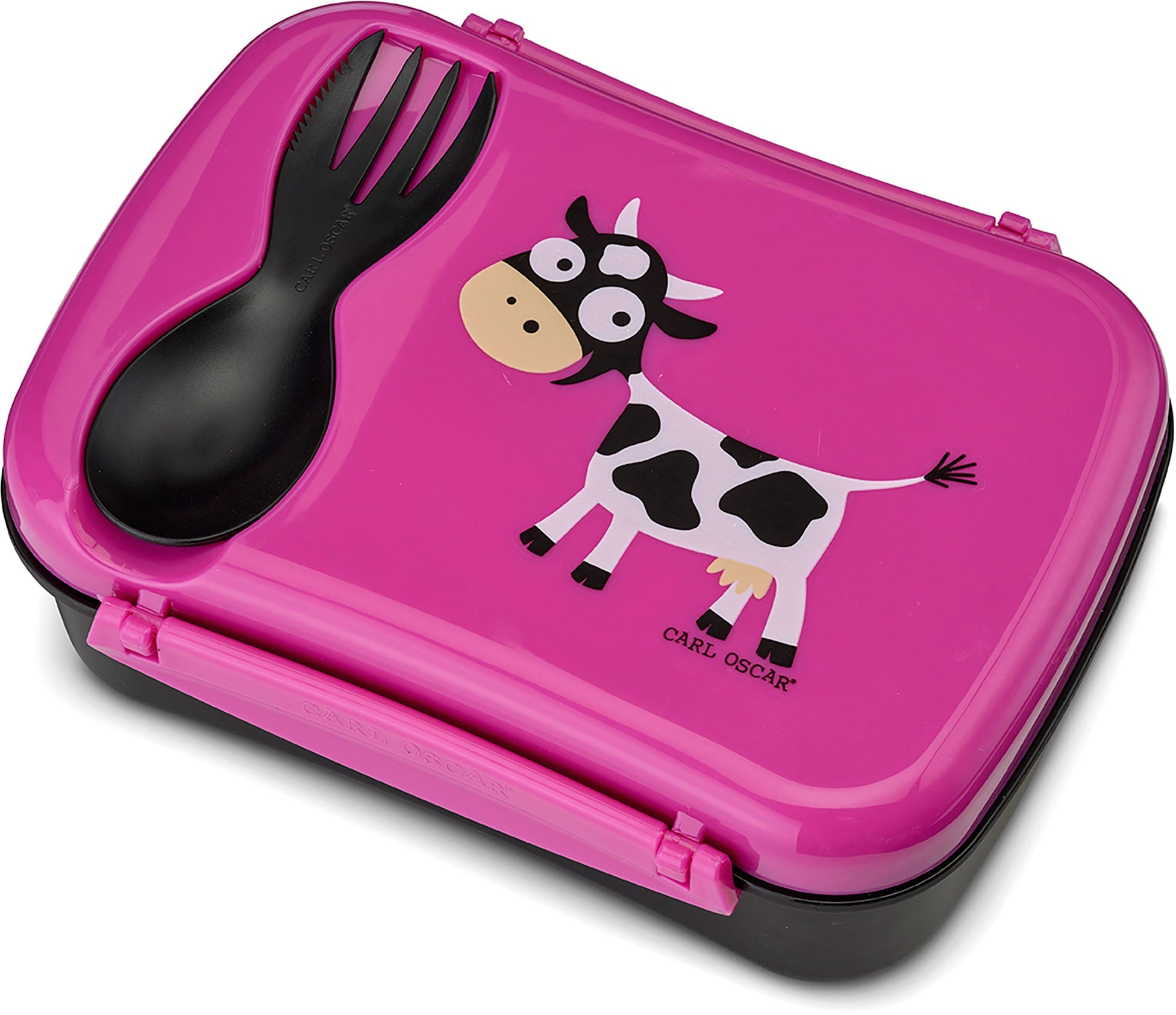 N'ice Lunch Box with cooling pack Cow Purple - Carl Oscar