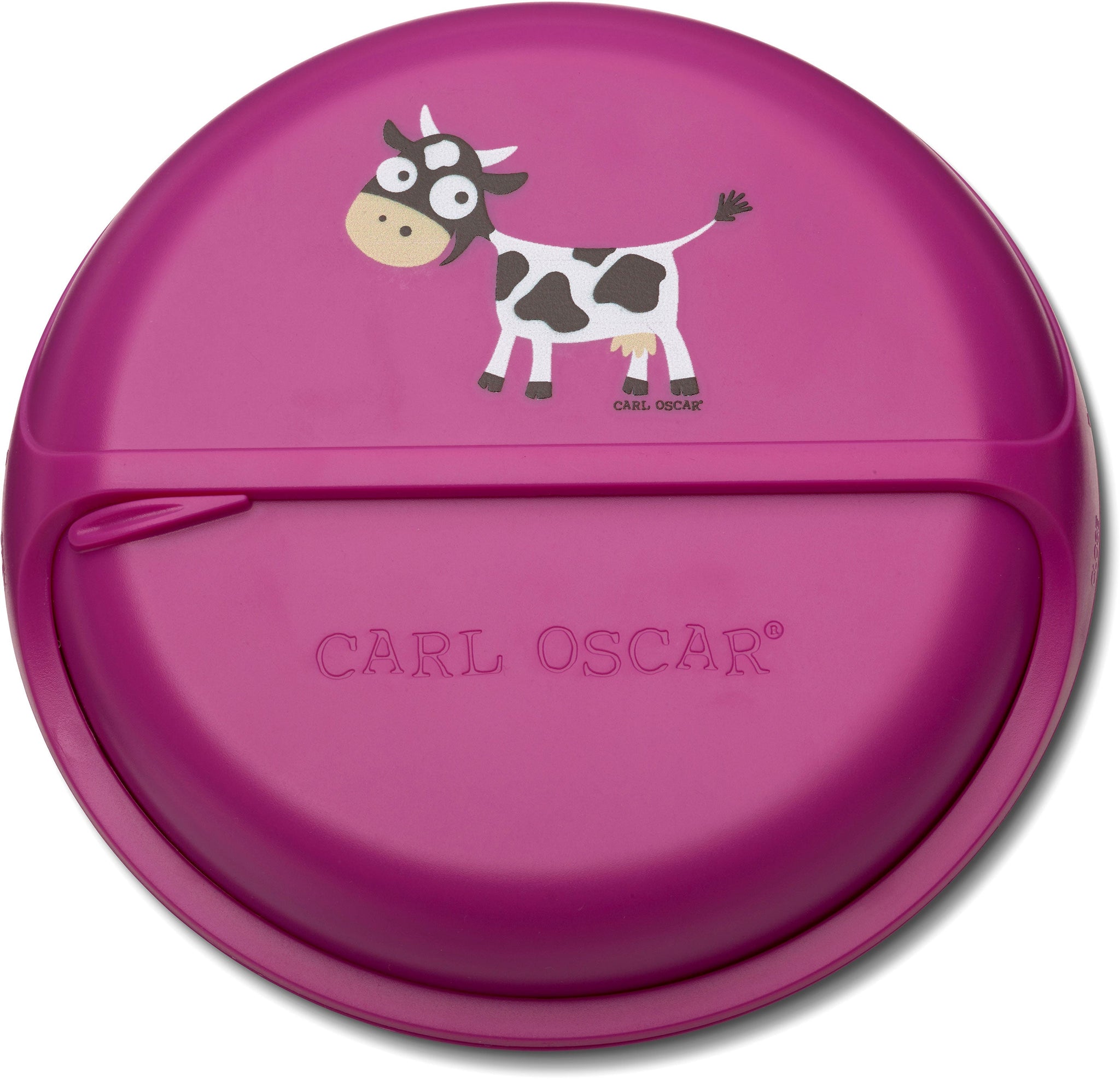 Spinning Bento disc lunch organiser Cow Purple - Carl Oscar