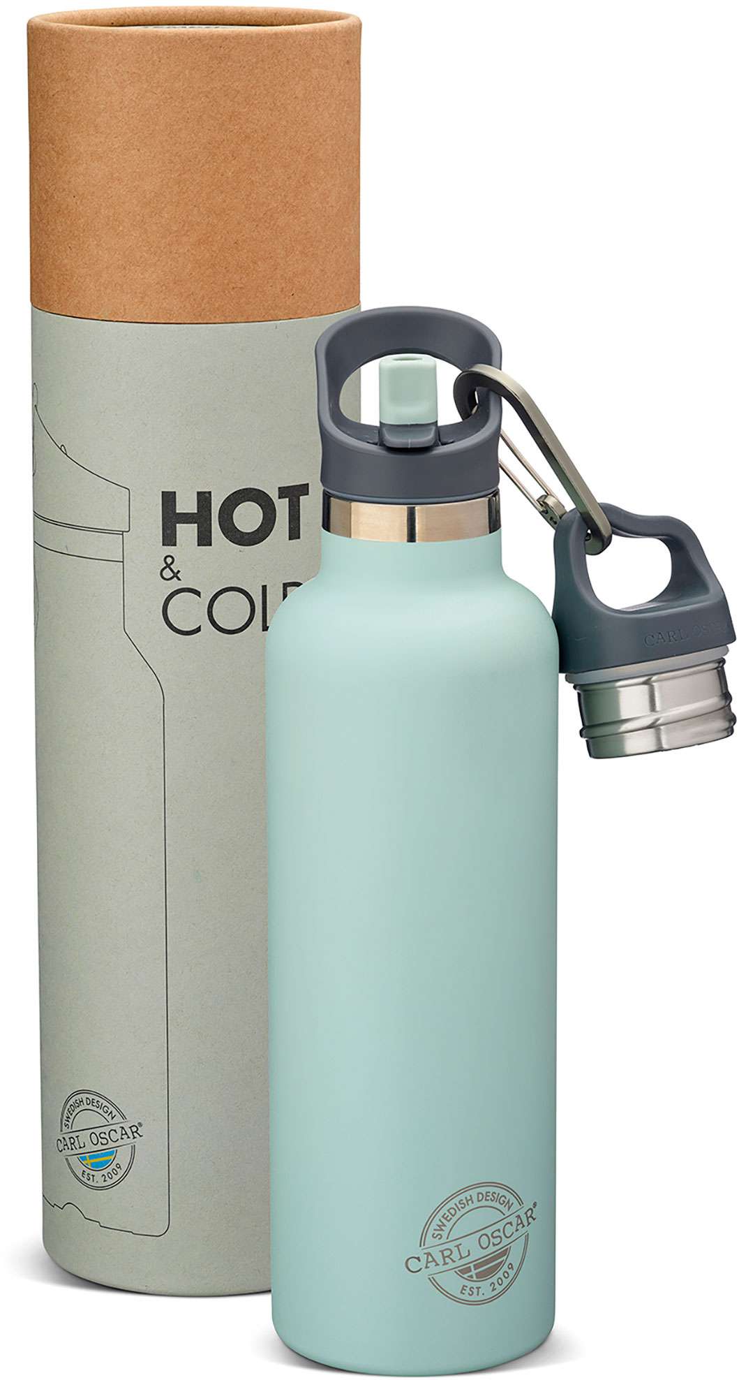 TEMPflask™ 700ml Thermal Bottle Green - Carl Oscar