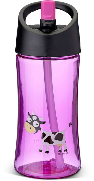 Water Bottle 350ml Cow Purple - Carl Oscar