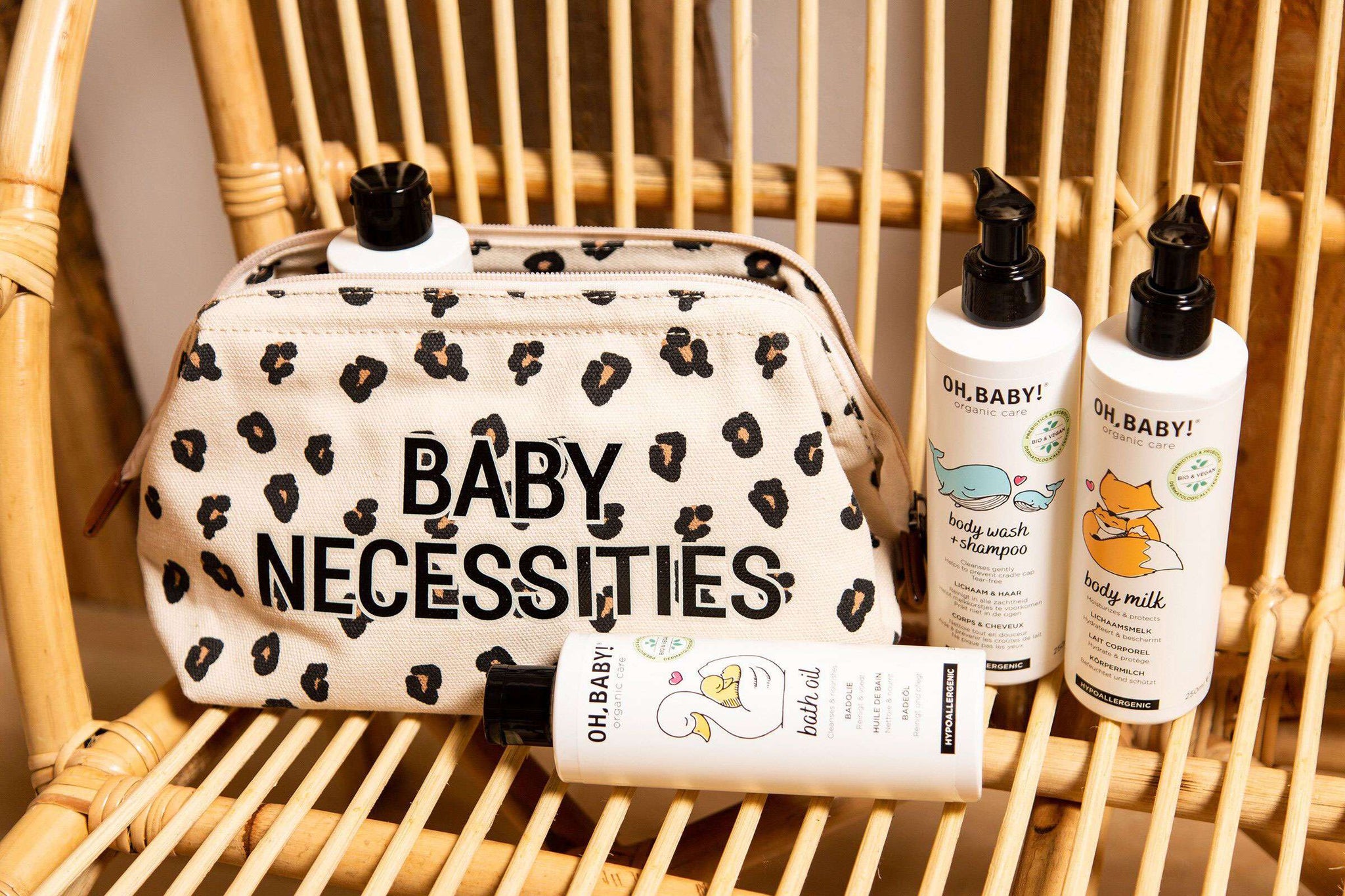 Baby Necessities Bag Leopard - ChildHome