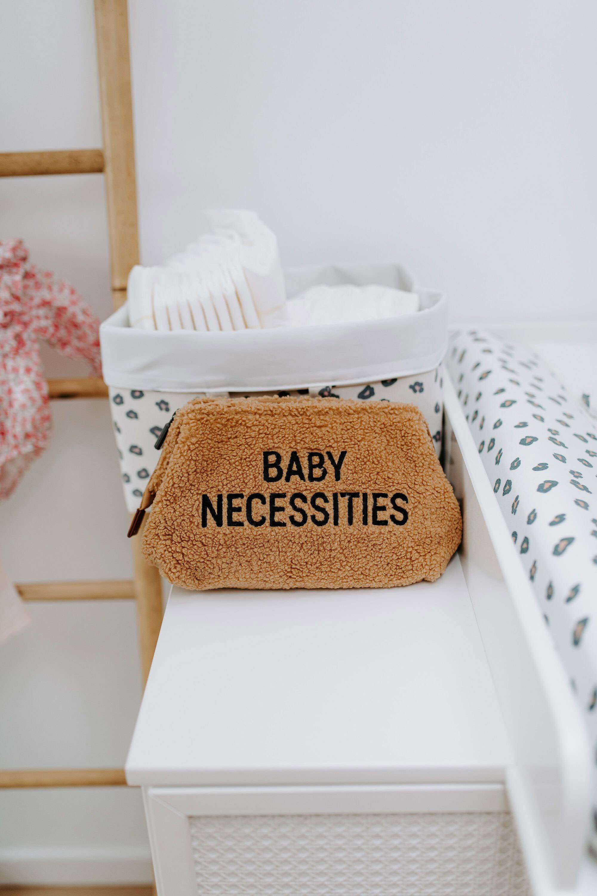 Baby Necessities Bag Teddy Beige - ChildHome