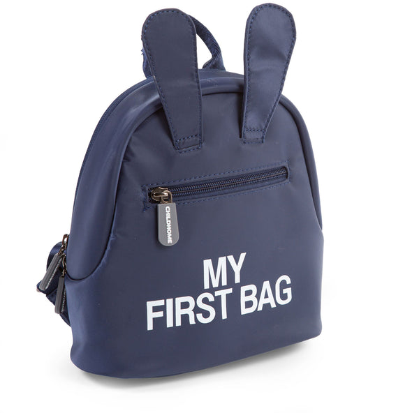 Kids Backpack My First Bag Navy White - ChildHome