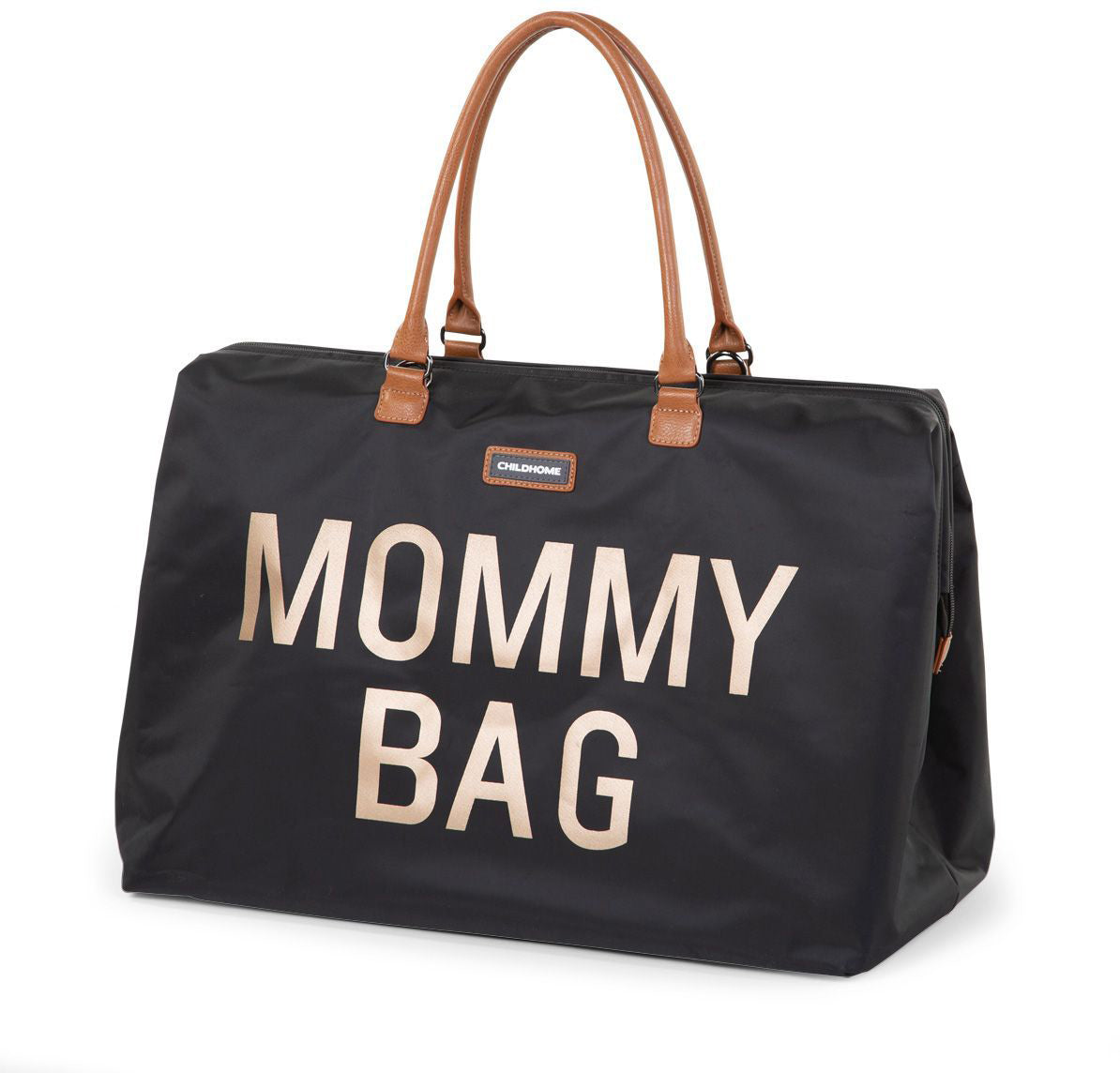 Mommy Bag Big Black Gold - ChildHome