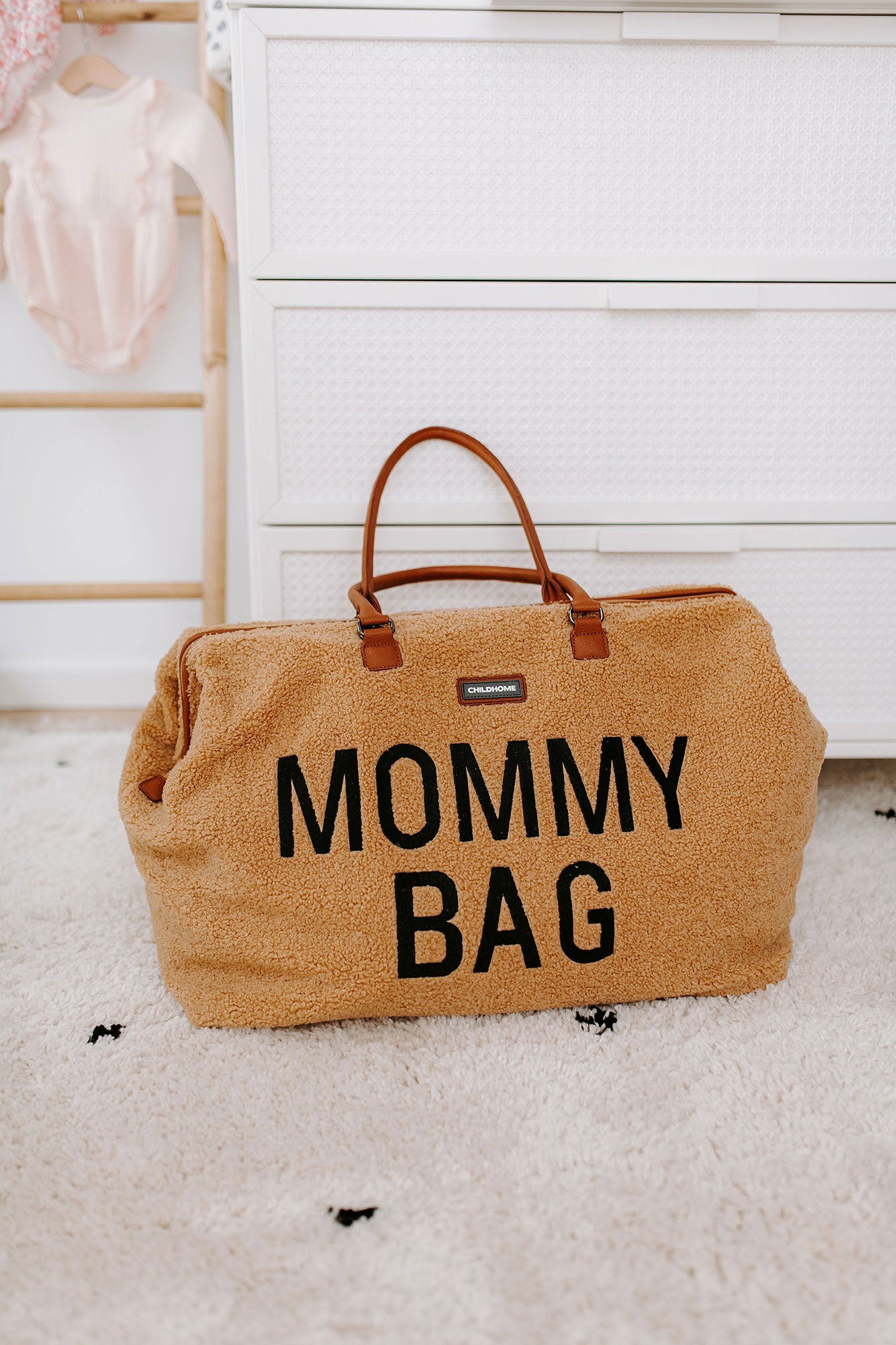 Mommy Bag Big Teddy Beige - ChildHome