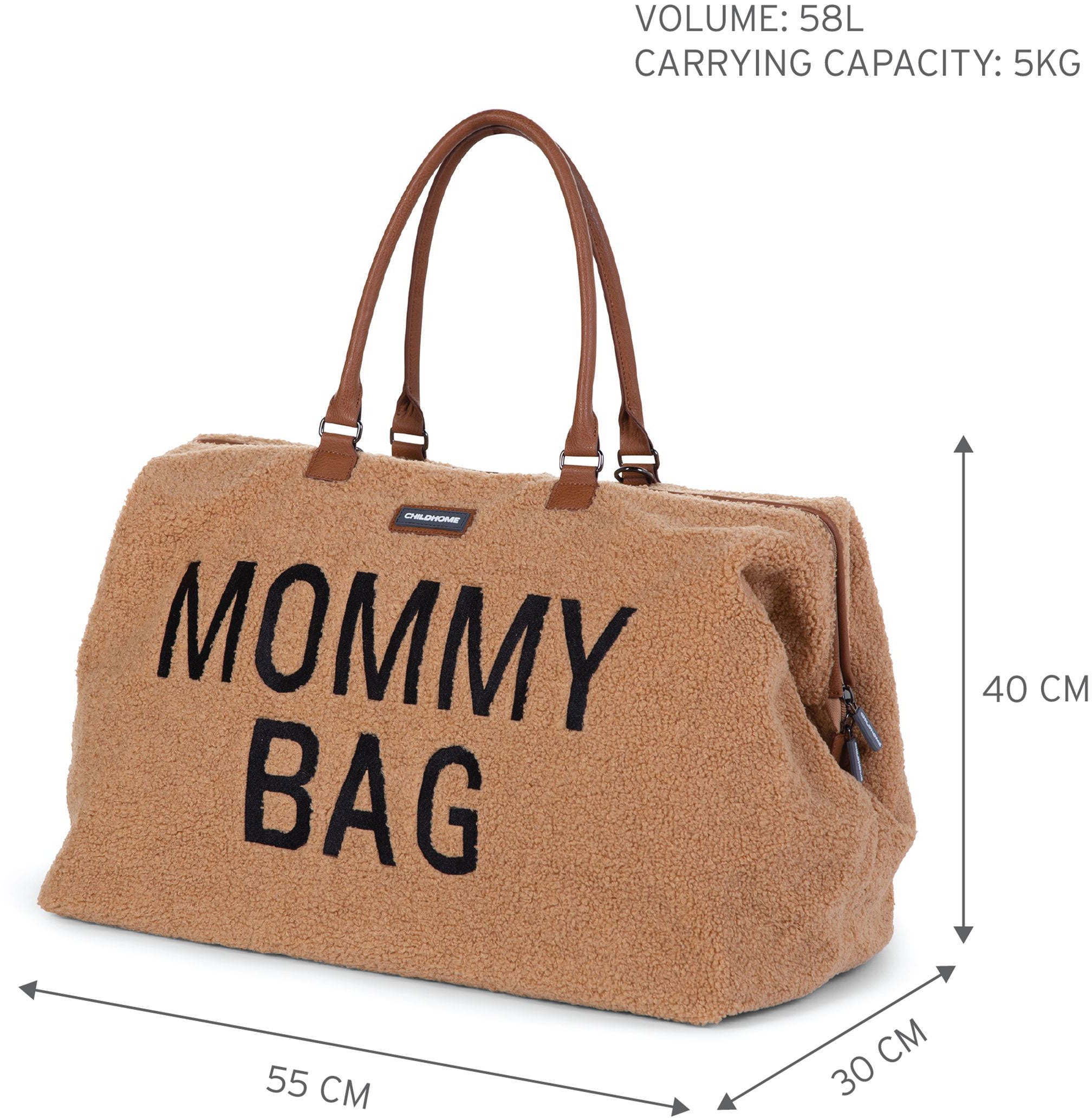 Mommy Bag Big Teddy Beige - ChildHome