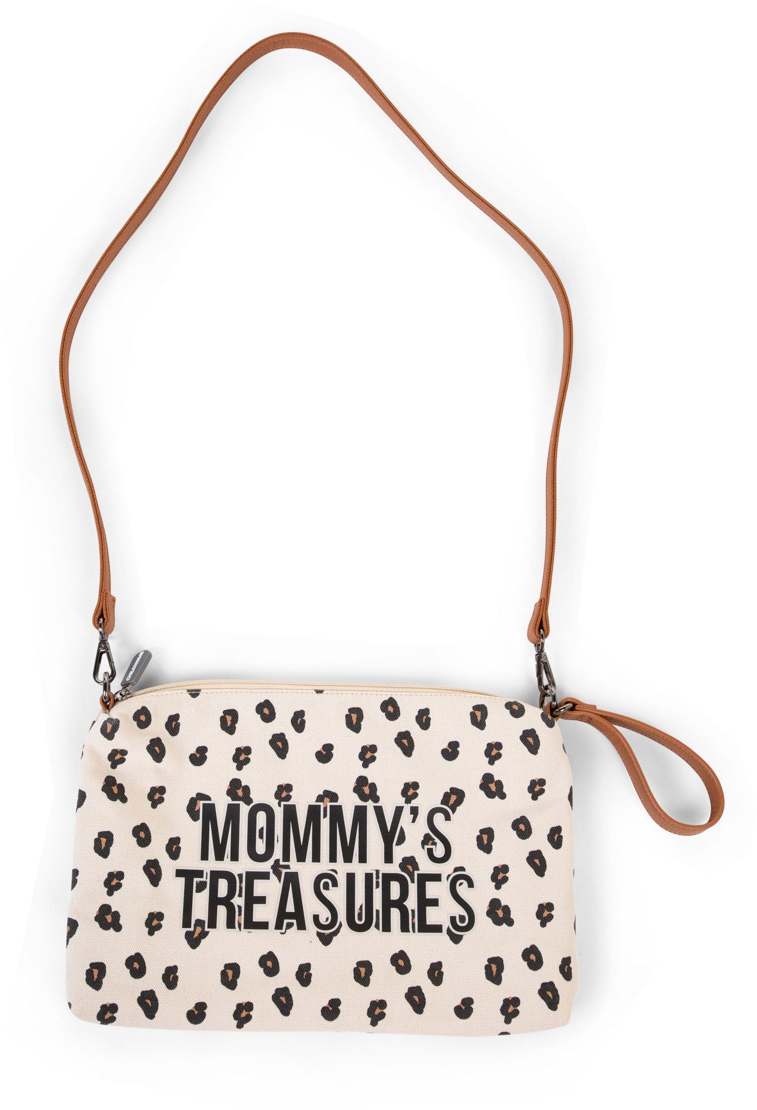 Mommy Clutch Bag Canvas Leopard - ChildHome