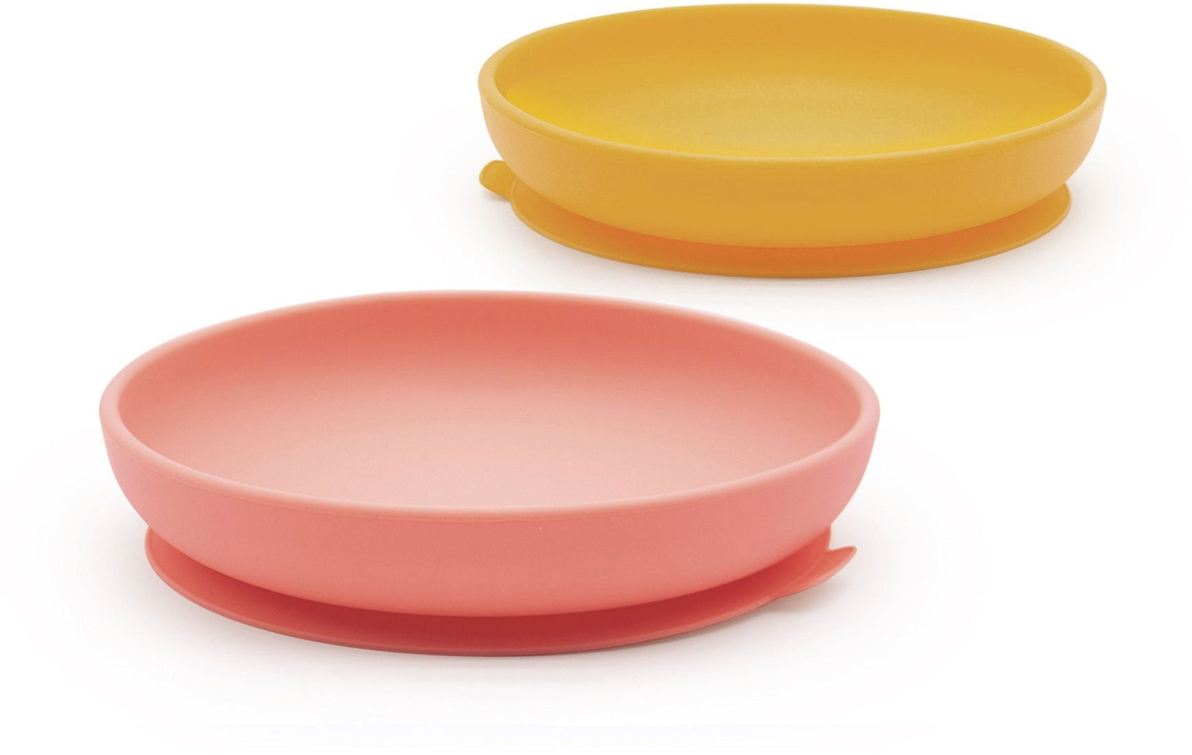 Silicone Suction Plate Set Coral - Mimosa - Ekobo
