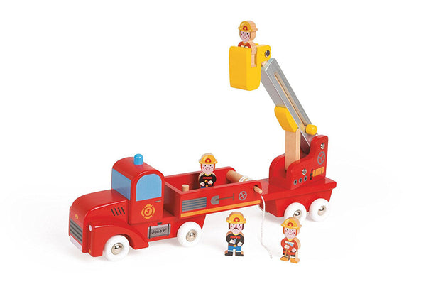 Giant Fire Fighters Truck - Janod