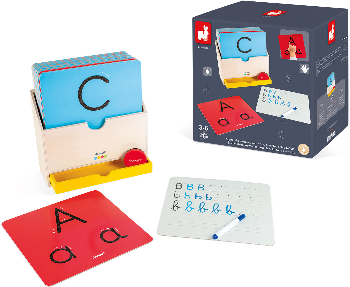 Learn How to Write Activity Toy Set - Janod