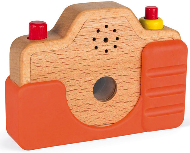 Wooden Camera with Sounds - Janod