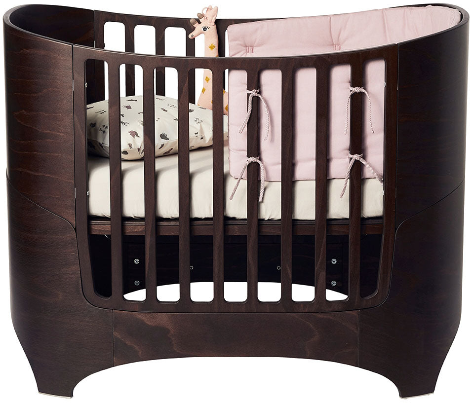 Classic Baby Cot Bed Walnut - Leander