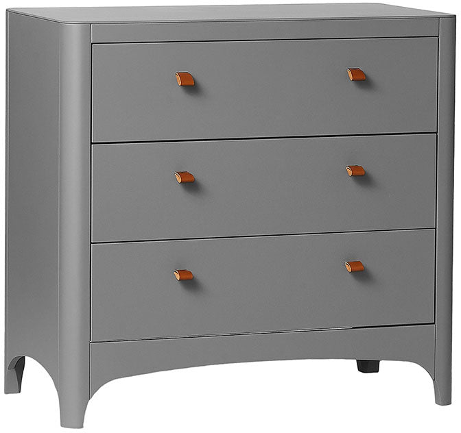 Classic Dresser and changing Table Grey - Leander