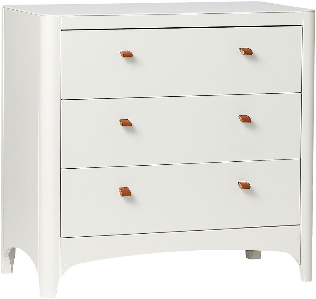 Classic Dresser and changing Table White - Leander
