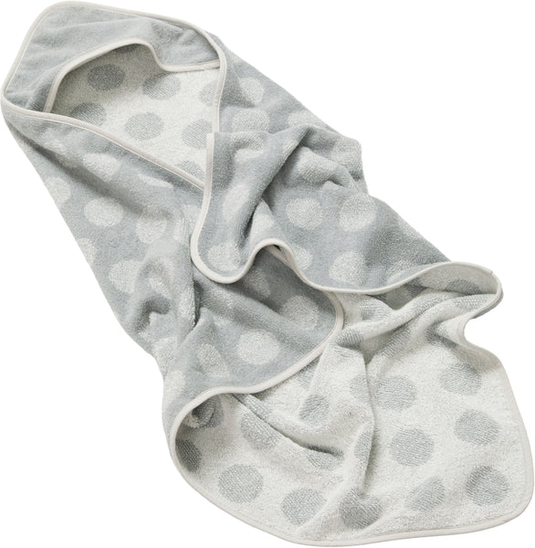Hoodie Towel - Cool Grey - Leander