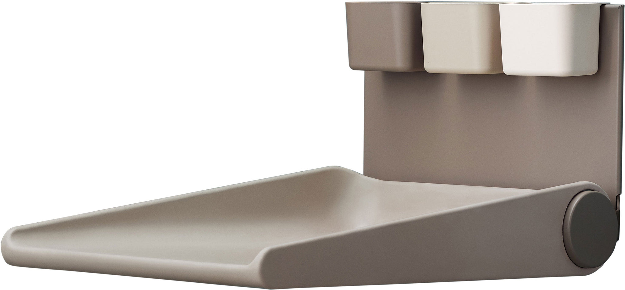 Wally Wallmounted Changing Table Capuccino - Leander
